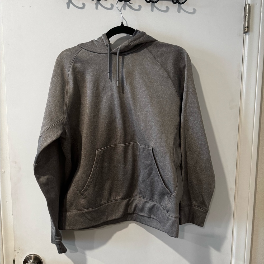 Gray Hoodie with Front Pocket
